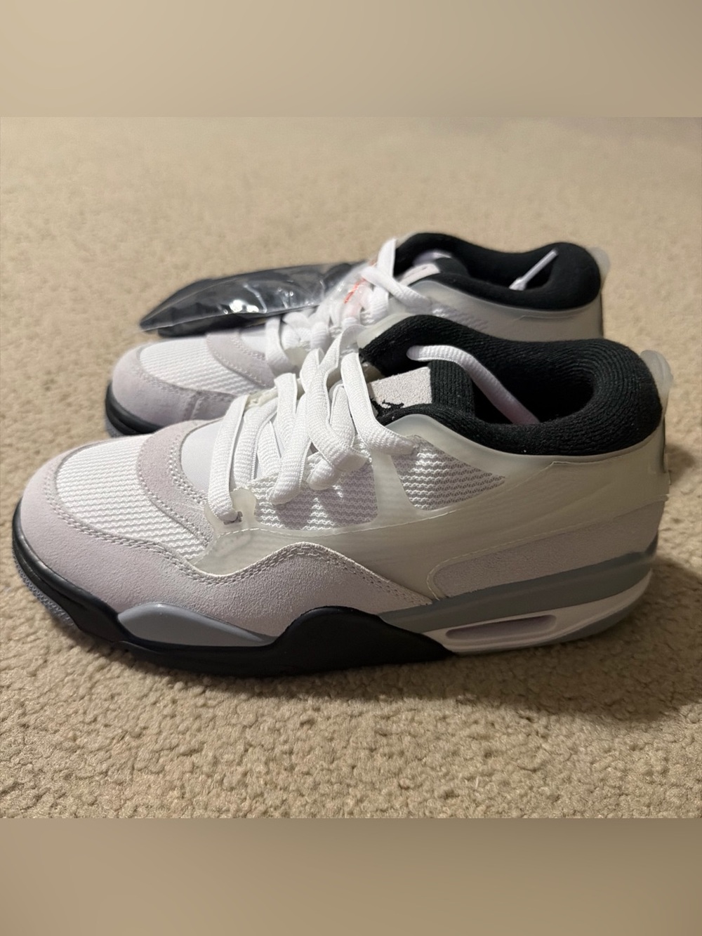 Nike Air Jordan 4 RM GS Size 5.5Y Shoes Sneakers FQ7938-108 “White Infrared 23”